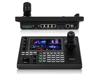 Tenveo KB500 NDI: новый флагманский PTZ-контроллер с 7" сенсорным экраном и превью в 4K60
